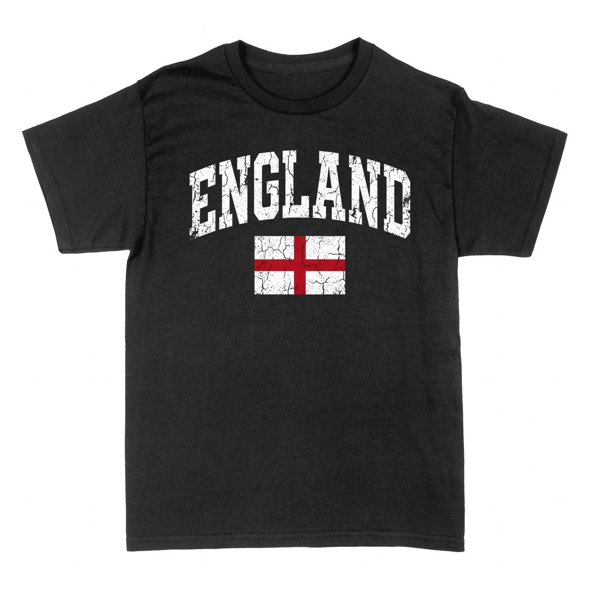T-shirts: England Football St George's Cross Vintage