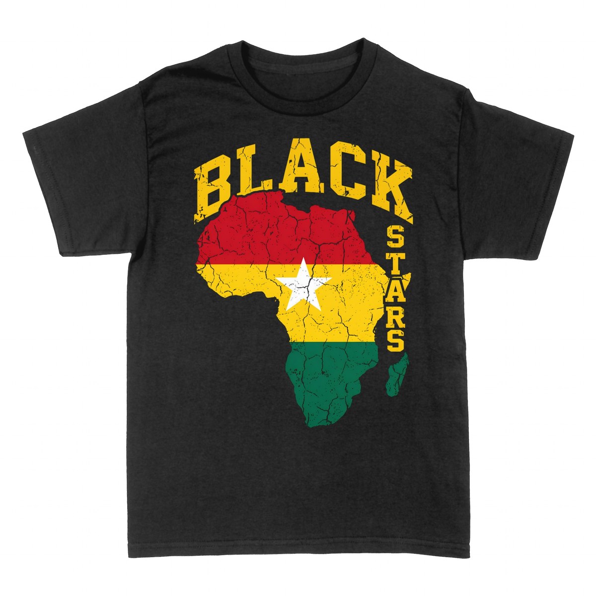 T-shirts: Ghana Black Stars &mdash; African Football Pride