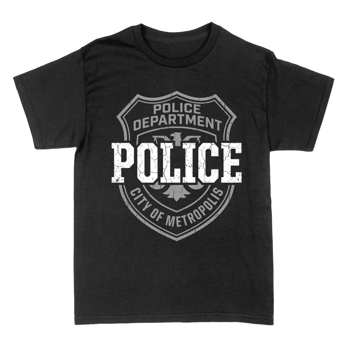 T-shirts: Police Department Badge &mdash; Vintage Shield