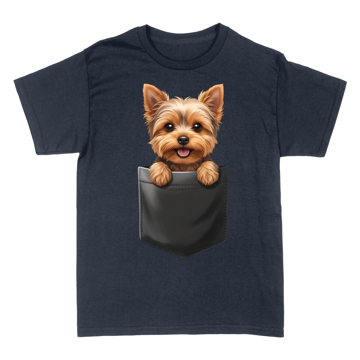 T-shirts: Yorkshire Terrier in a Pocket