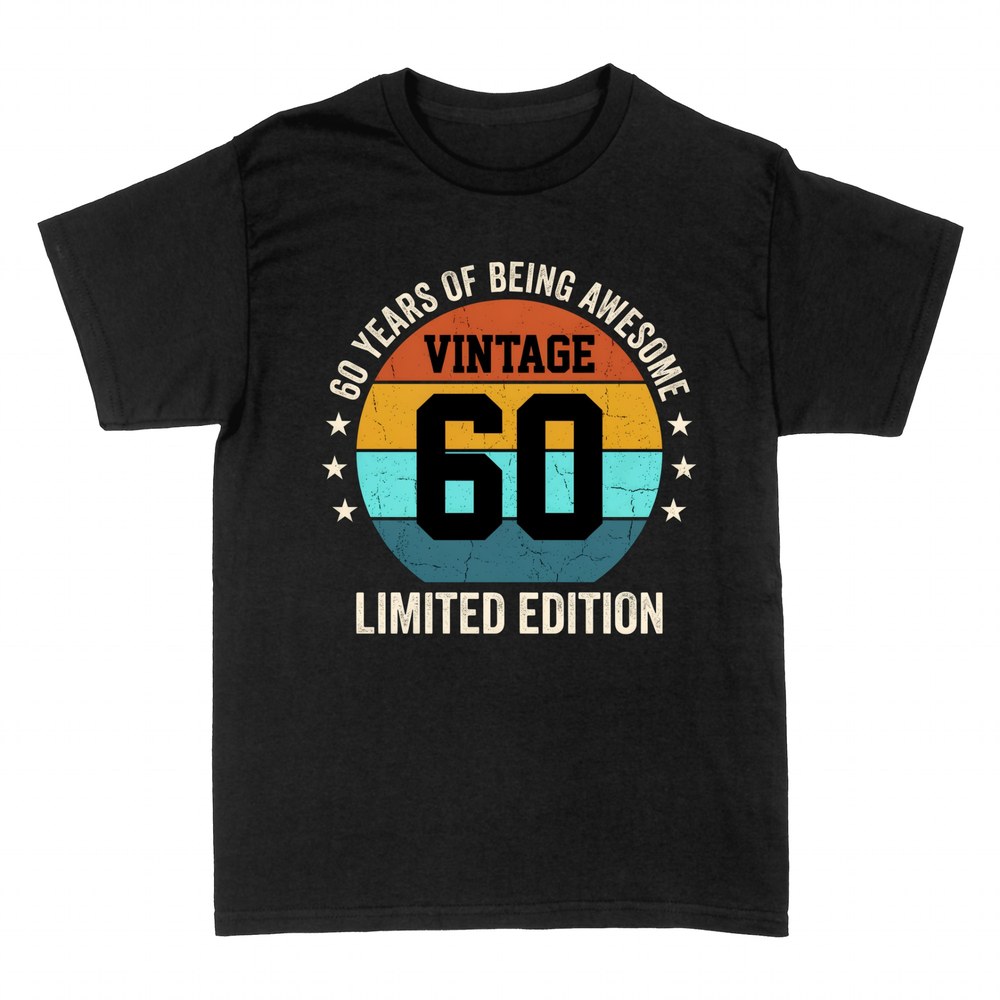 T-shirts: 60 Years of Being Awesome Vintage Limited Edition