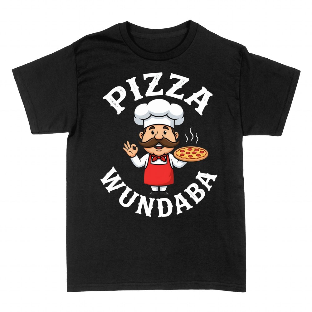 T-shirts: Pizza Wundaba Chef