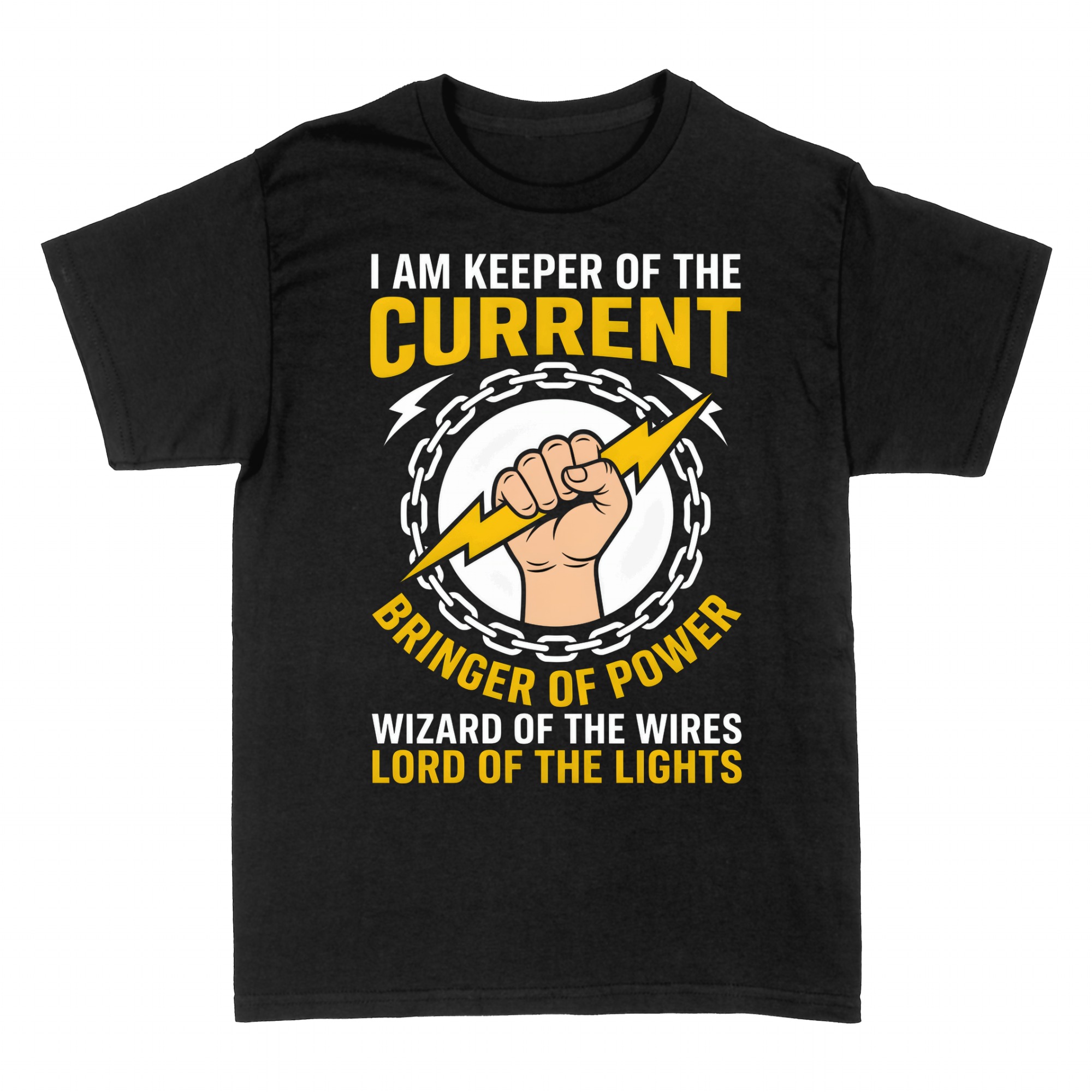 T-shirts: Keeper of the Current Electrician