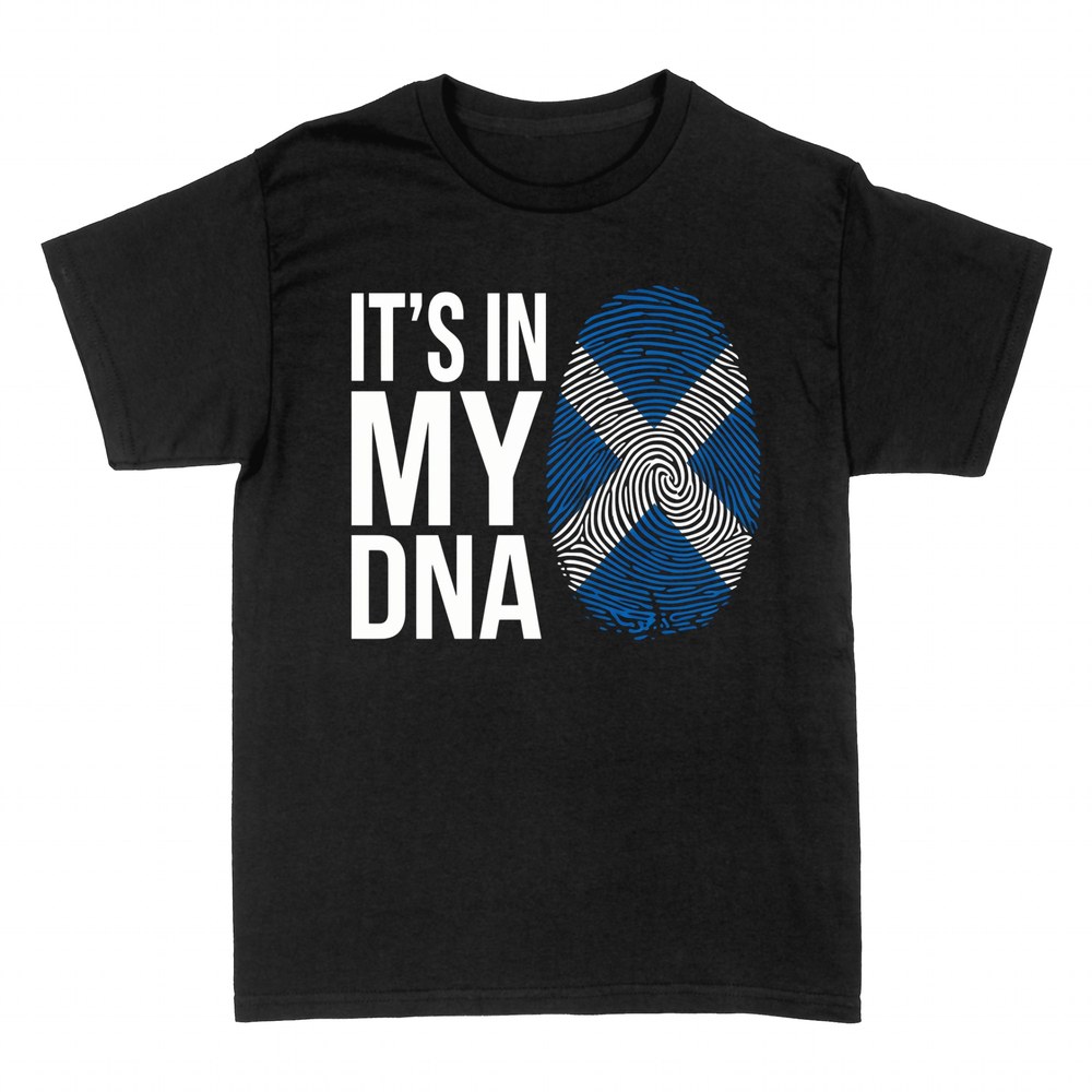 T-shirts: Scottish DNA Fingerprint Heritage Pride