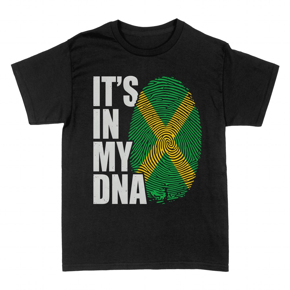 T-shirts: Jamaica It's In My DNA Fingerprint