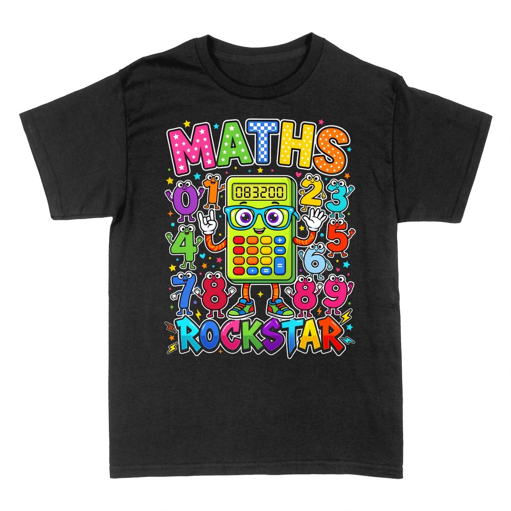 T-shirts: Maths Rockstar Calculator