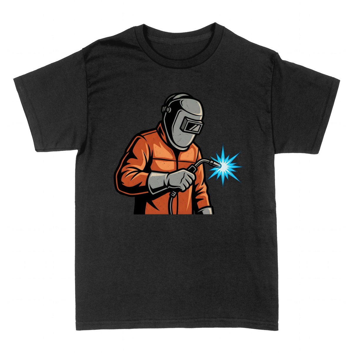 T-shirts: Welder Arc Flash Welding Helmet