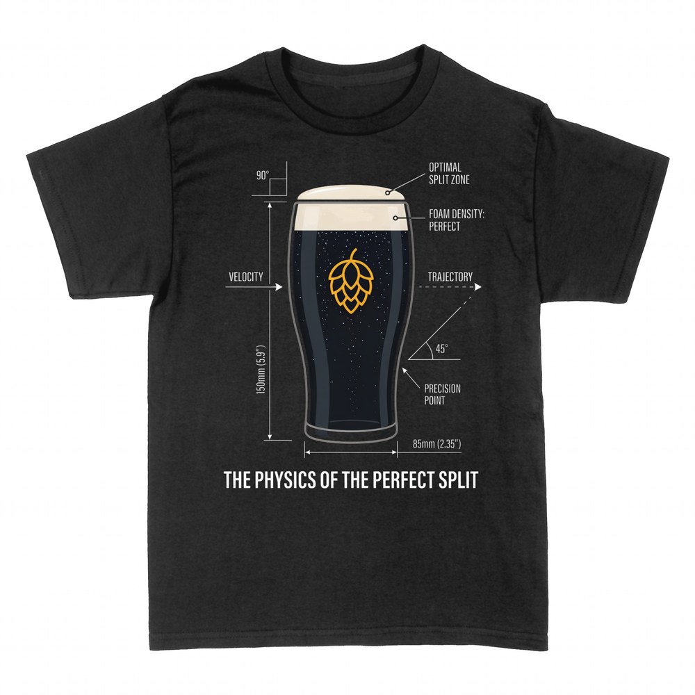 T-shirts: The Physics of the Perfect Beer Split