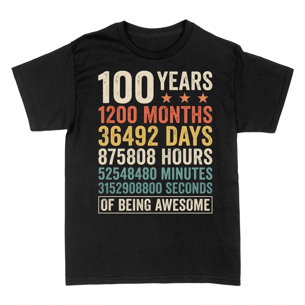 T-shirts: 100 Years of Being Awesome