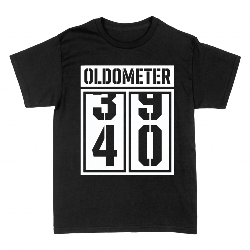 T-shirts: Oldometer Rolling Over to 40