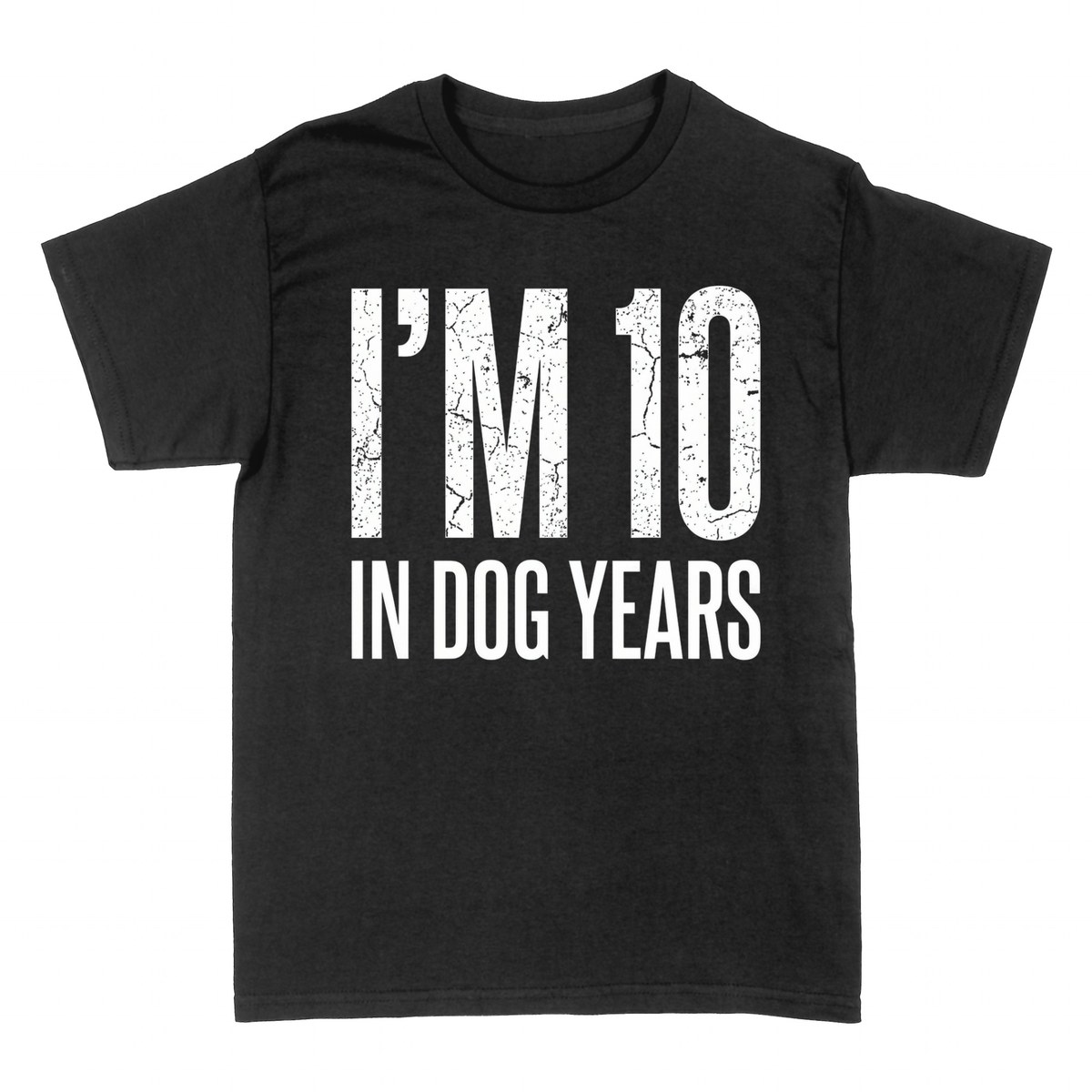 T-shirts: I'm 10 In Dog Years 70th Birthday