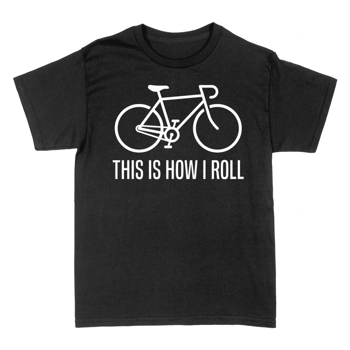 T-shirts: This Is How I Roll Cycling Pun