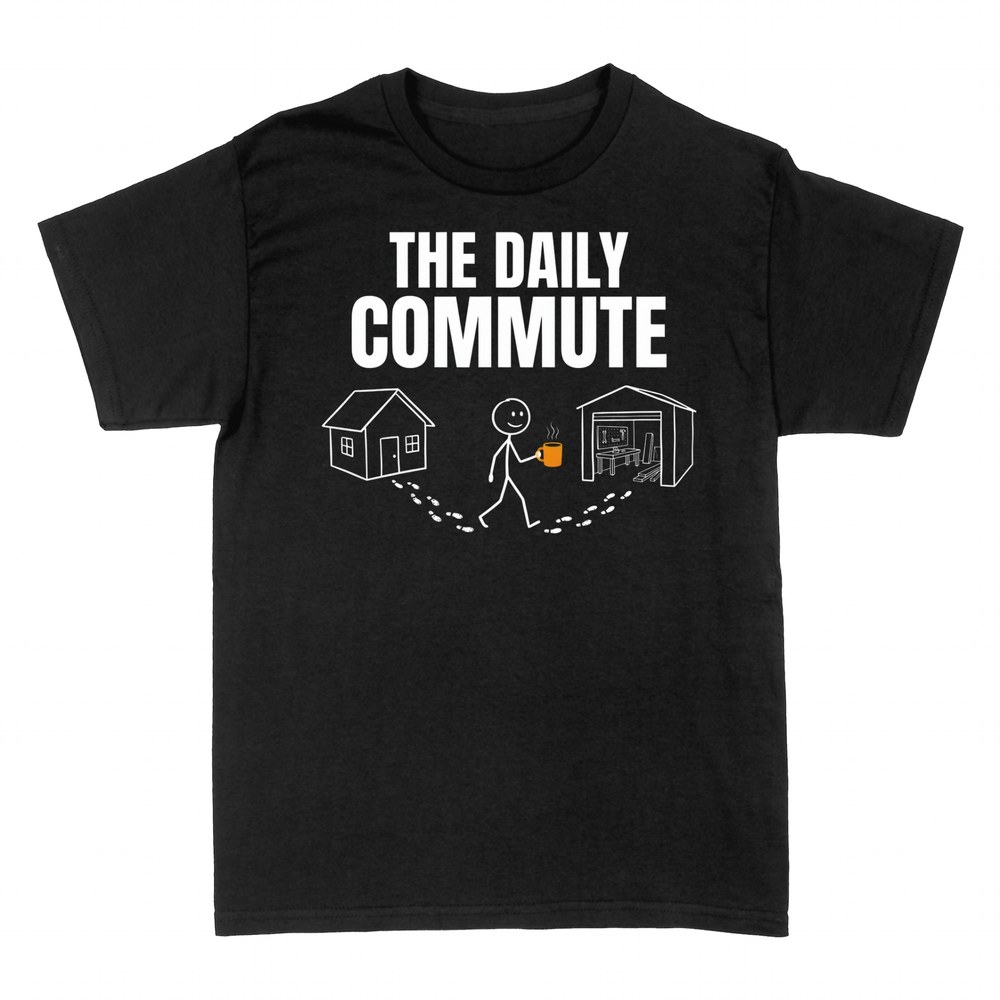 T-shirts: The Daily Commute - Woodworker