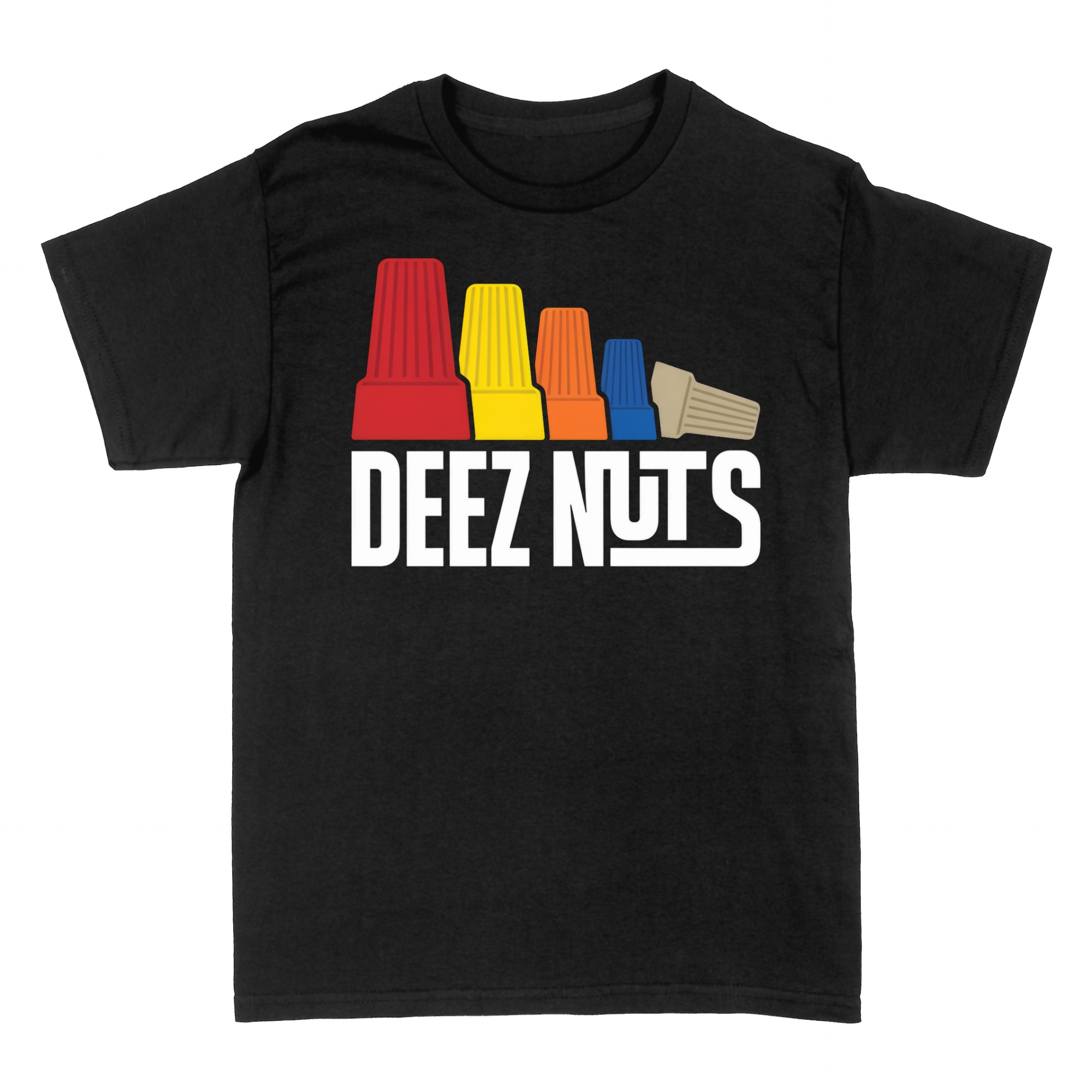 T-shirts: Deez Nuts Electrician Wire Connector Humor