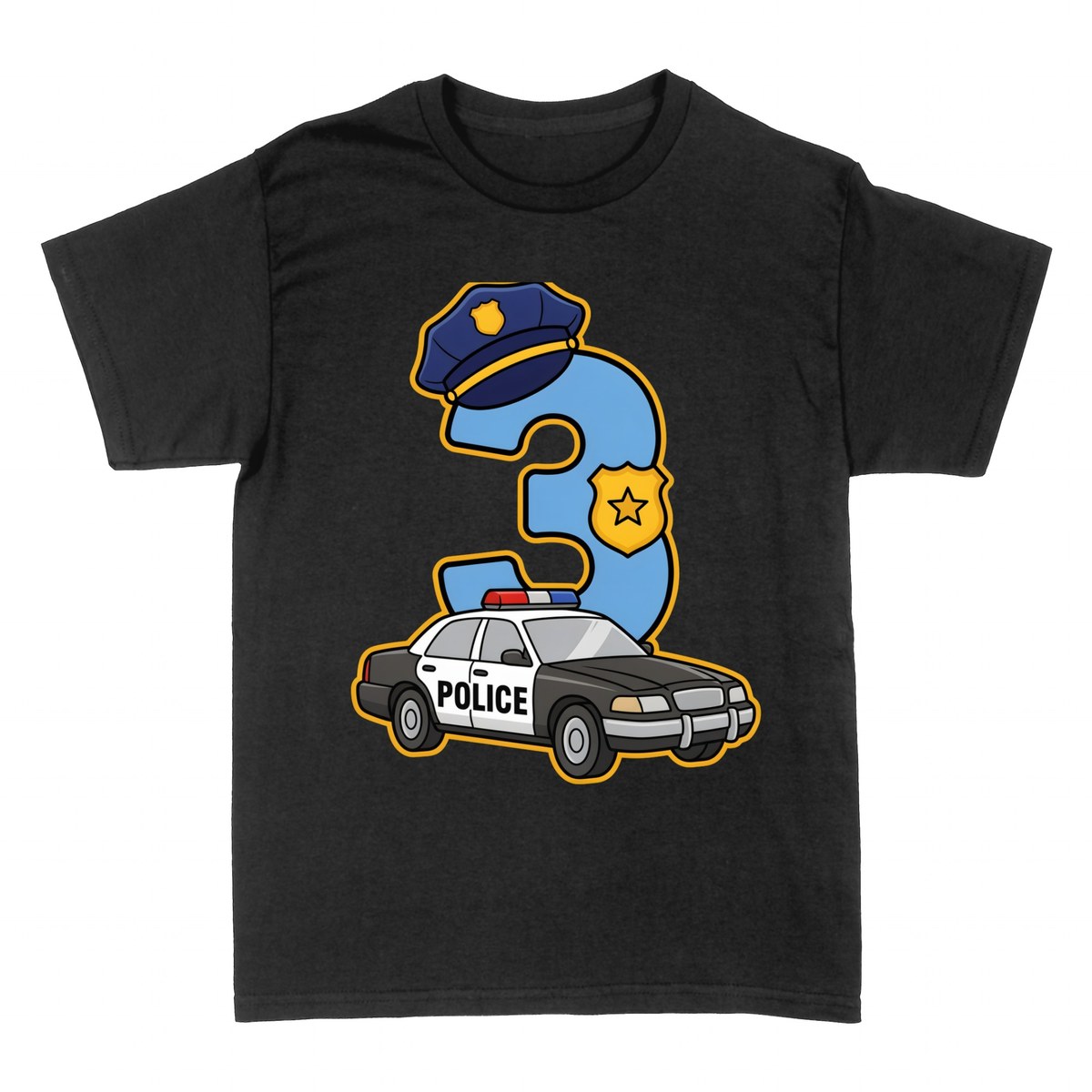T-shirts: Police Birthday Boy 3rd