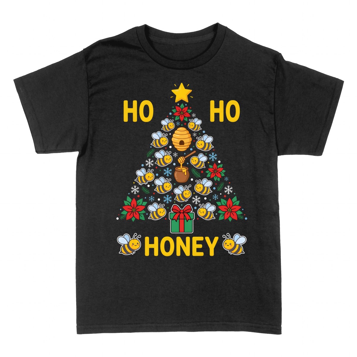 T-shirts: Ho Ho Honey Beekeeper Christmas