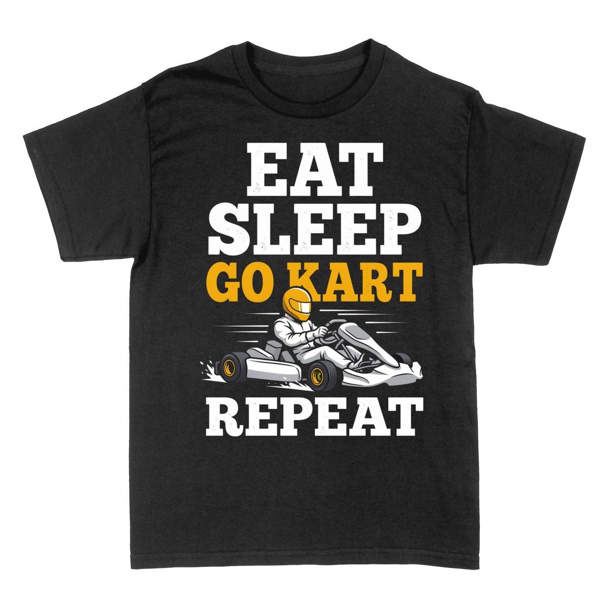 T-shirts: Eat Sleep Go Kart Repeat