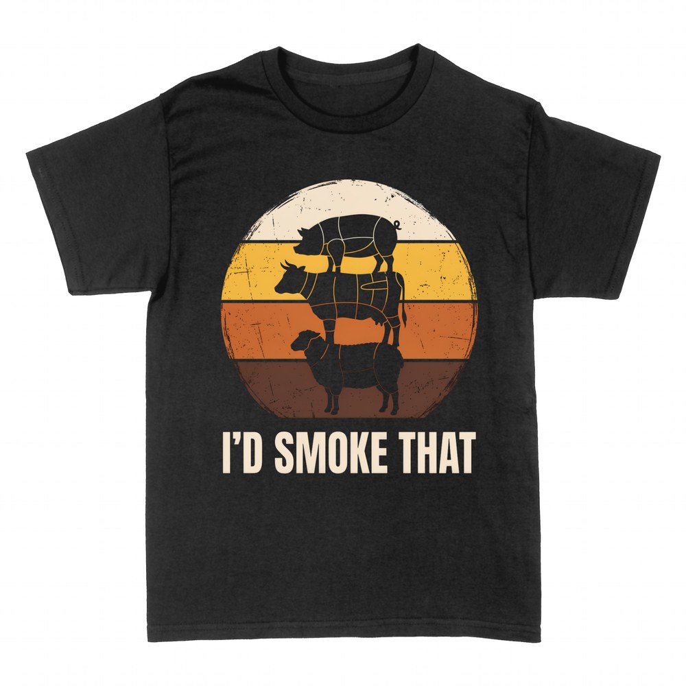 T-shirts: I'd Smoke That - BBQ Pit Master