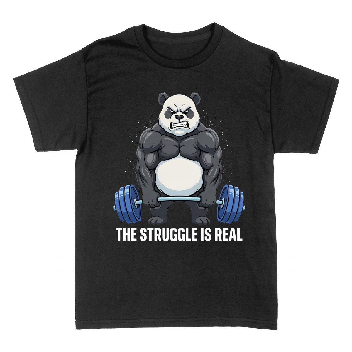 T-shirts: Panda The Struggle Is Real