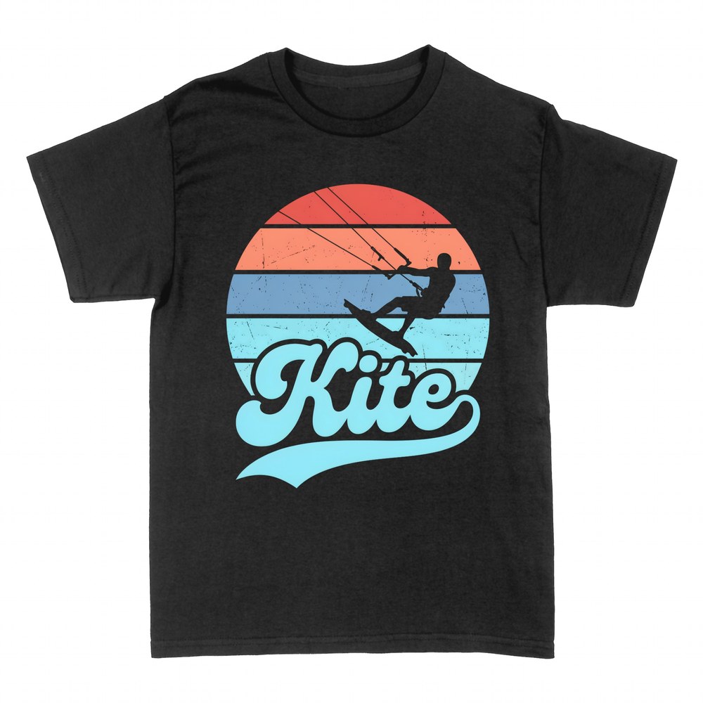 T-shirts: Retro Kite Surfing
