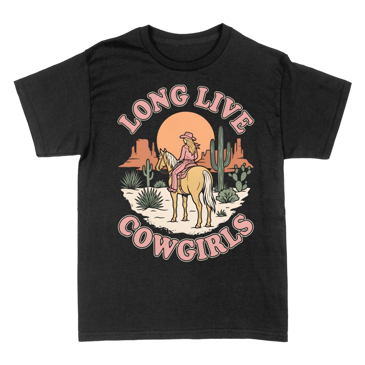 T-shirts: Long Live Cowgirls Vintage Western