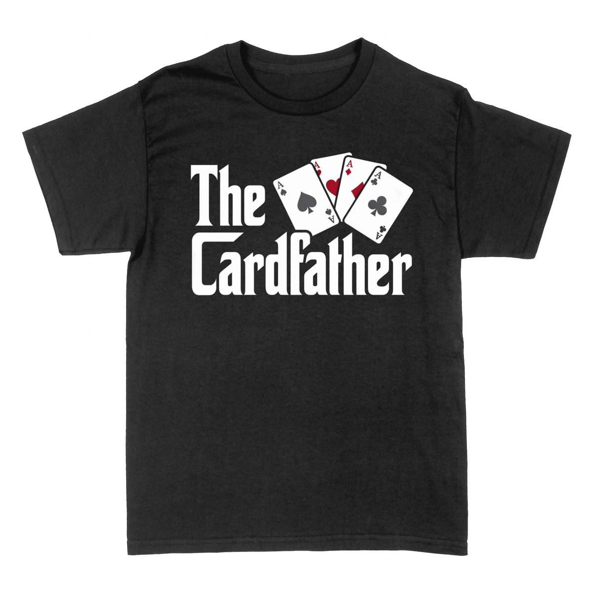 T-shirts: The Cardfather - Four Aces Poker Parody