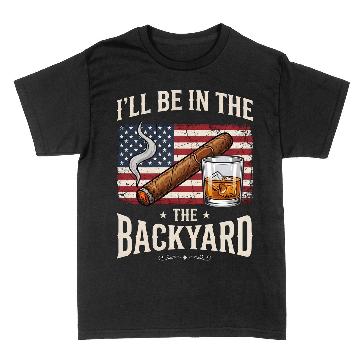 T-shirts: I'll Be in the Backyard