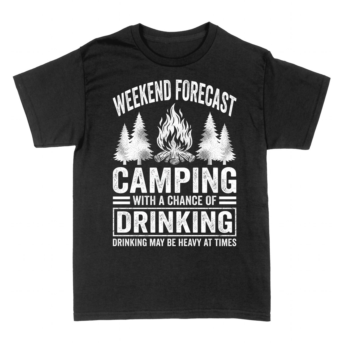 T-shirts: Weekend Forecast: Camping With a Chance.