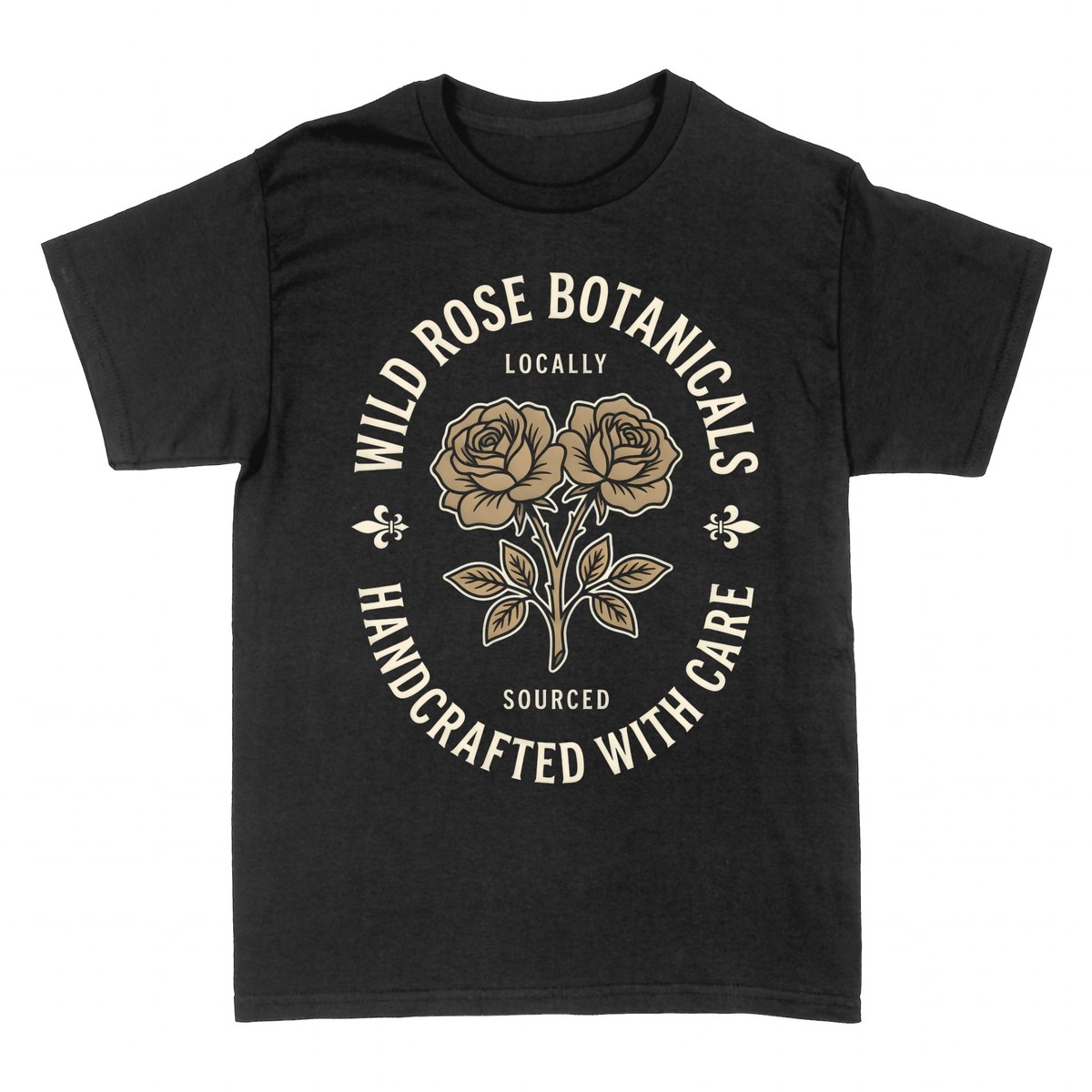 T-shirts: Wild Rose Botanicals Locally Sourced