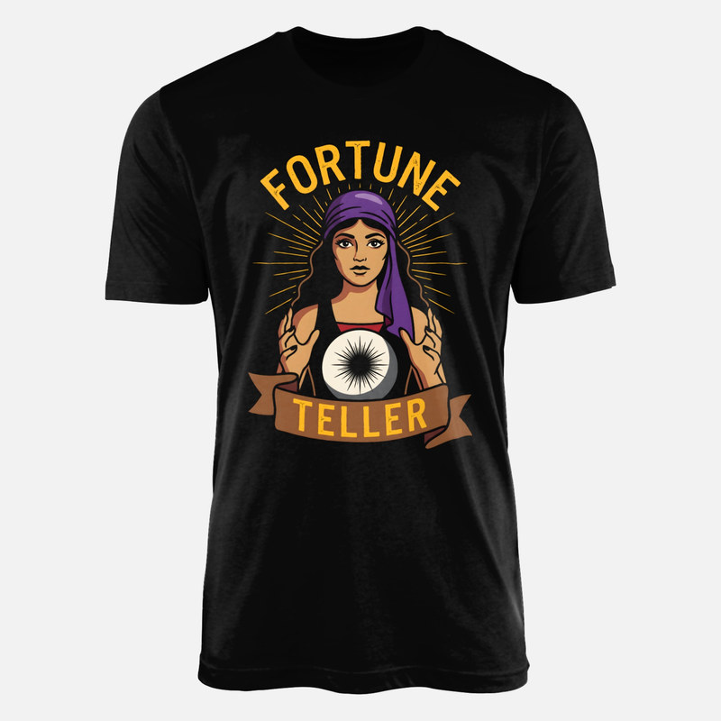 T-shirts: Fortune Teller Crystal Ball