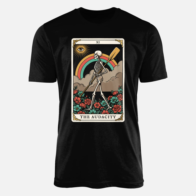 T-shirts: The Audacity Tarot Skeleton