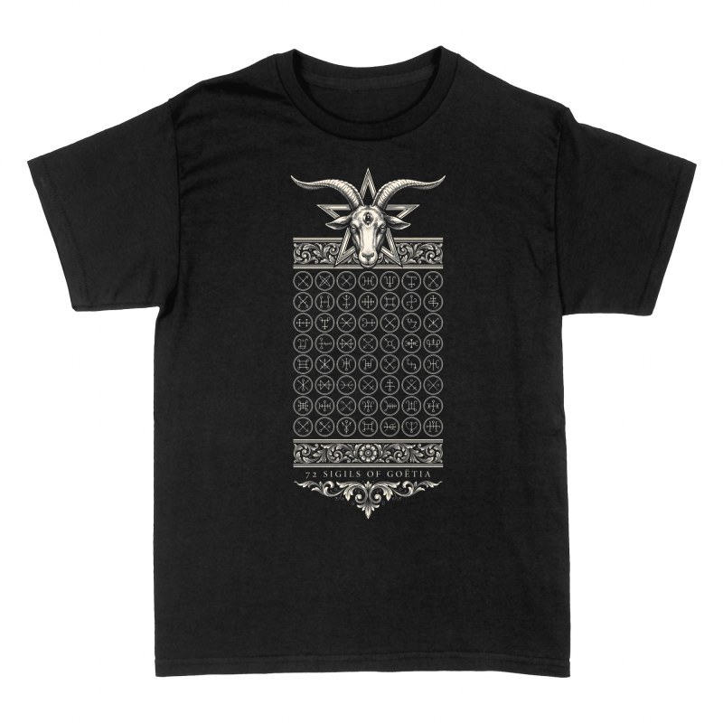 T-shirts: 72 Sigils of Goetia Baphomet