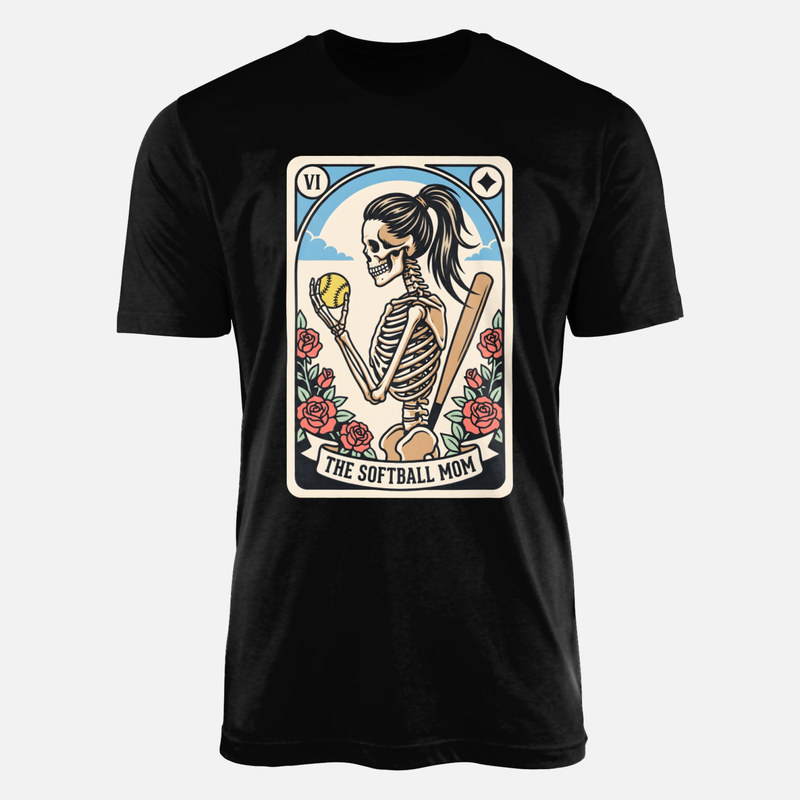 T-shirts: The Softball Mom Tarot Card
