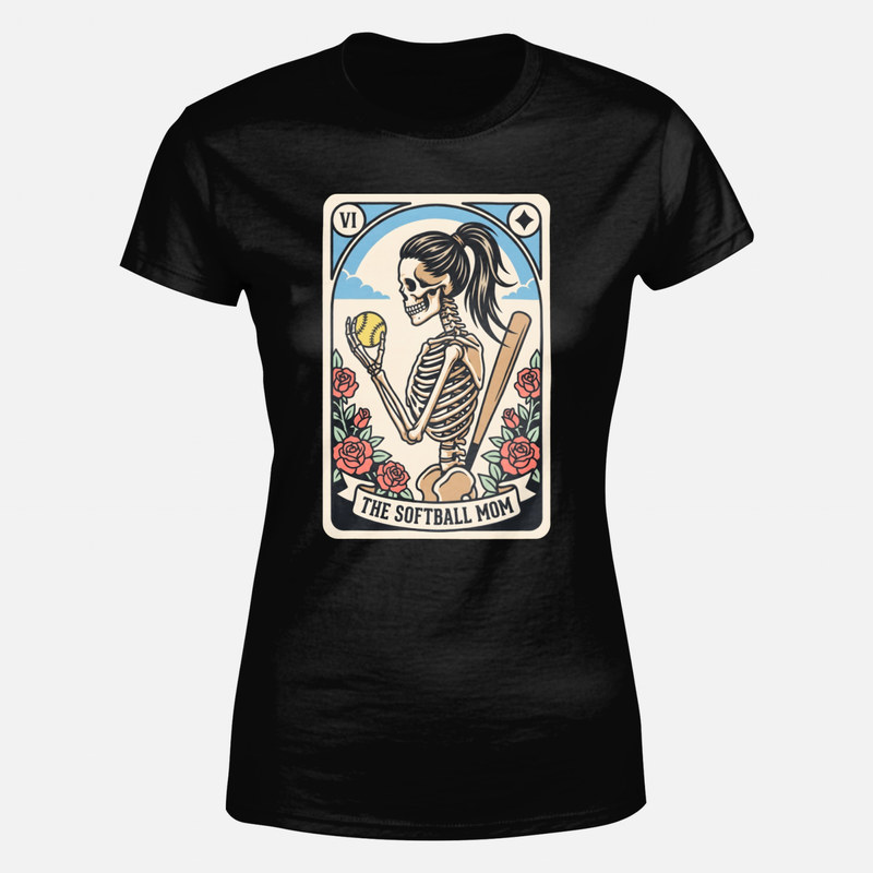 T-shirts: The Softball Mom Tarot Card