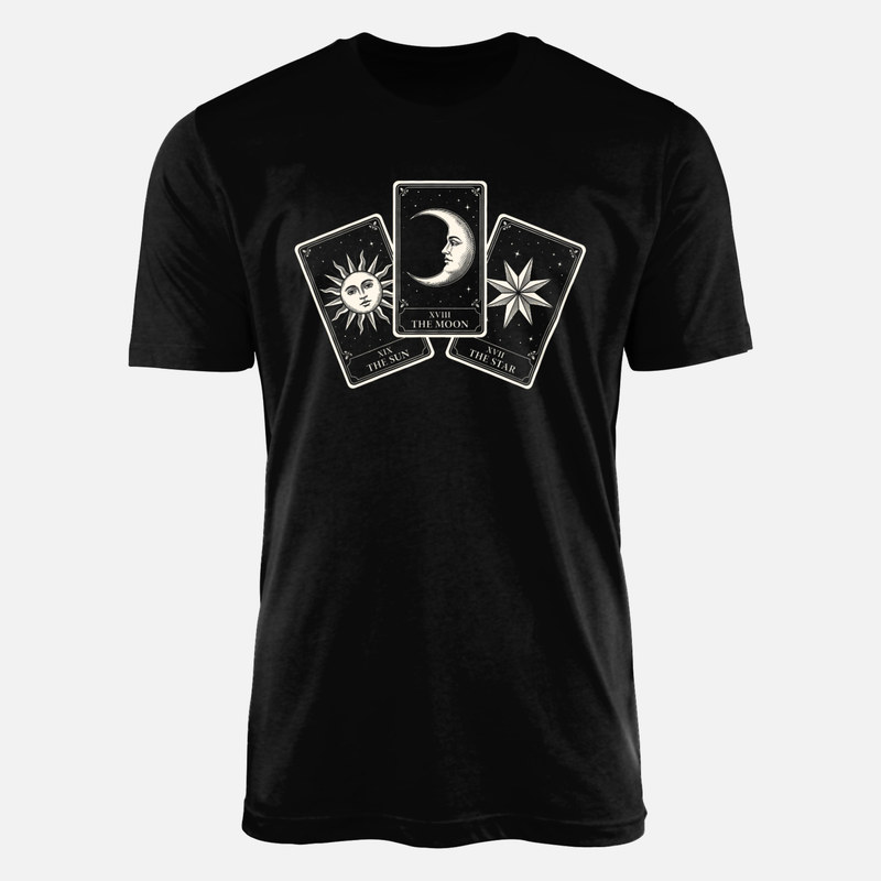 T-shirts: The Moon The Sun The Star Tarot Cards
