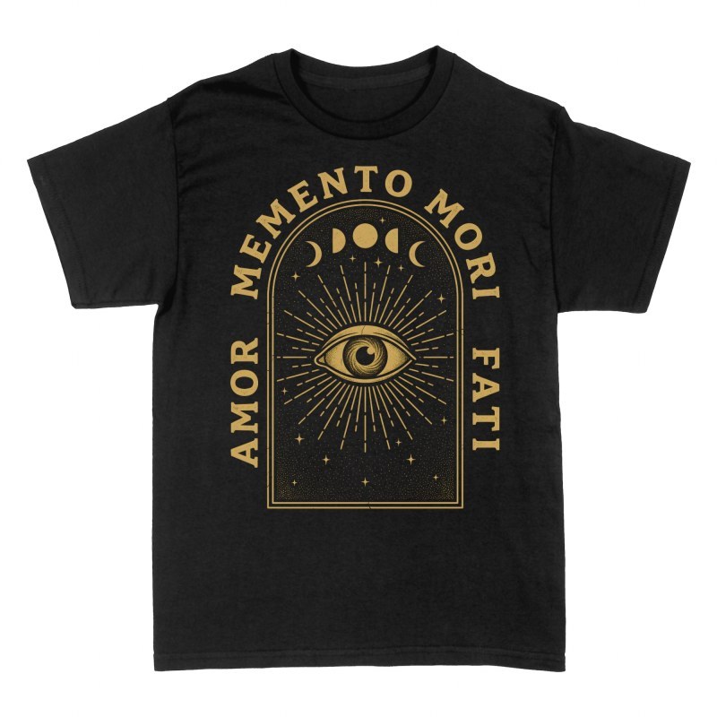 T-shirts: Memento Mori Amor Fati All-Seeing Eye