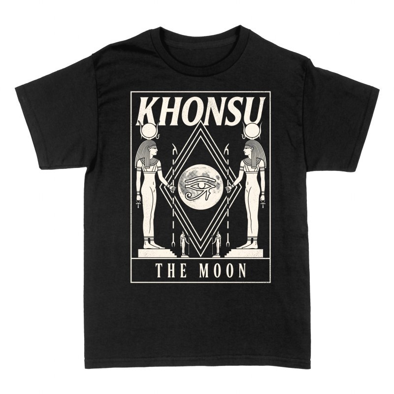 T-shirts: Khonsu The Moon Egyptian Tarot