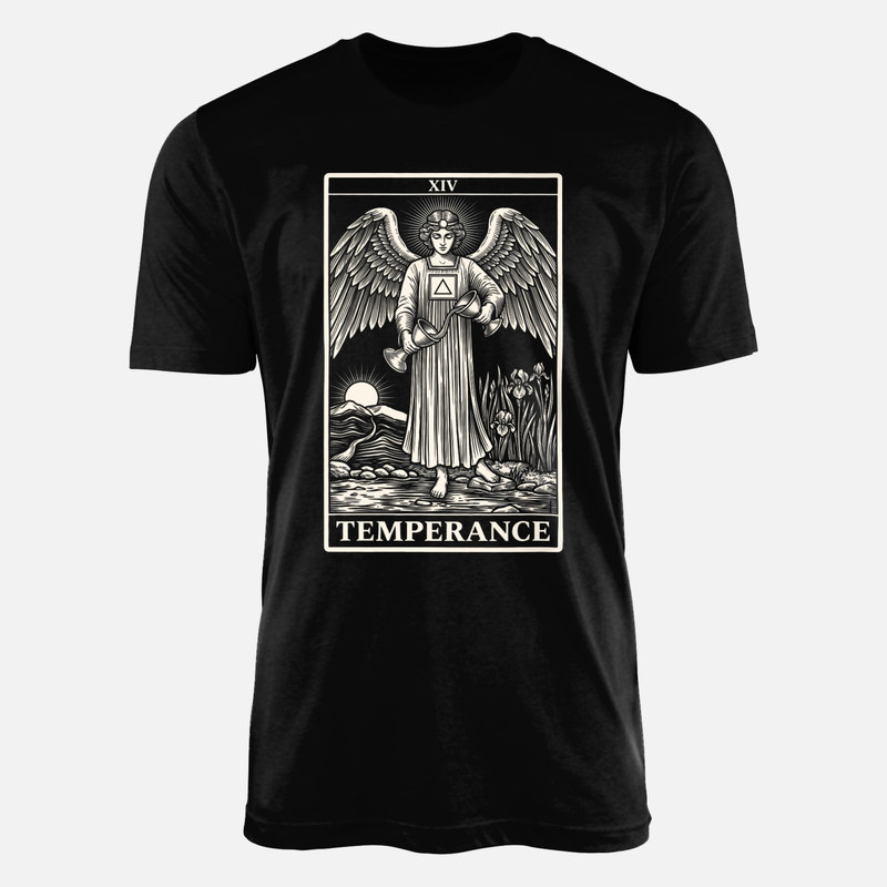 T-shirts: XIV Temperance Tarot Card