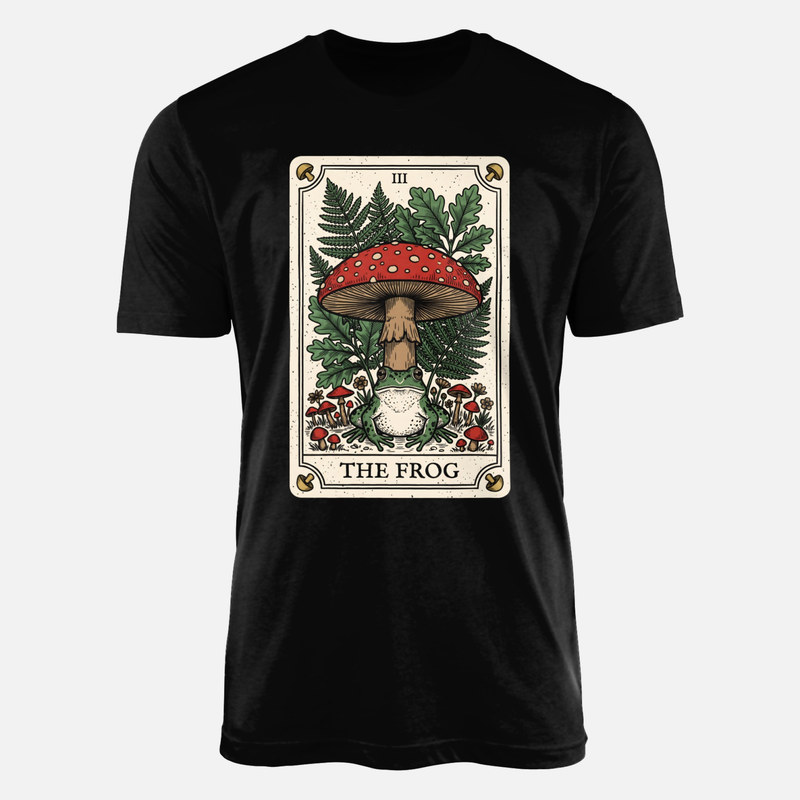 T-shirts: The Frog Tarot Card