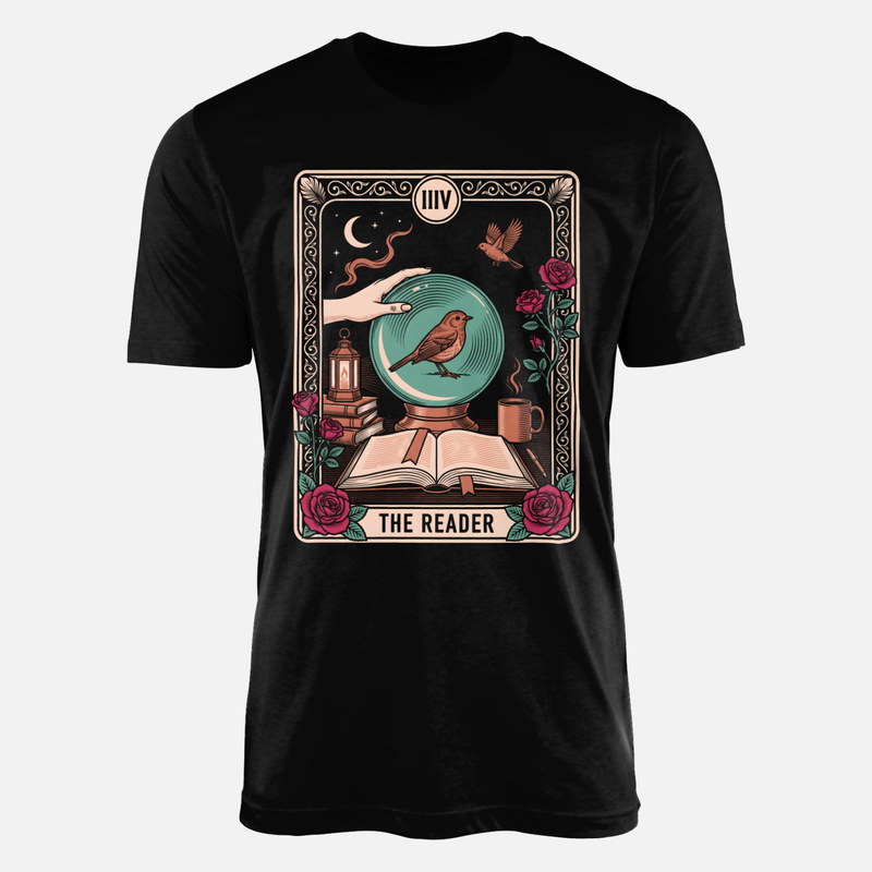 T-shirts: The Reader Tarot Card