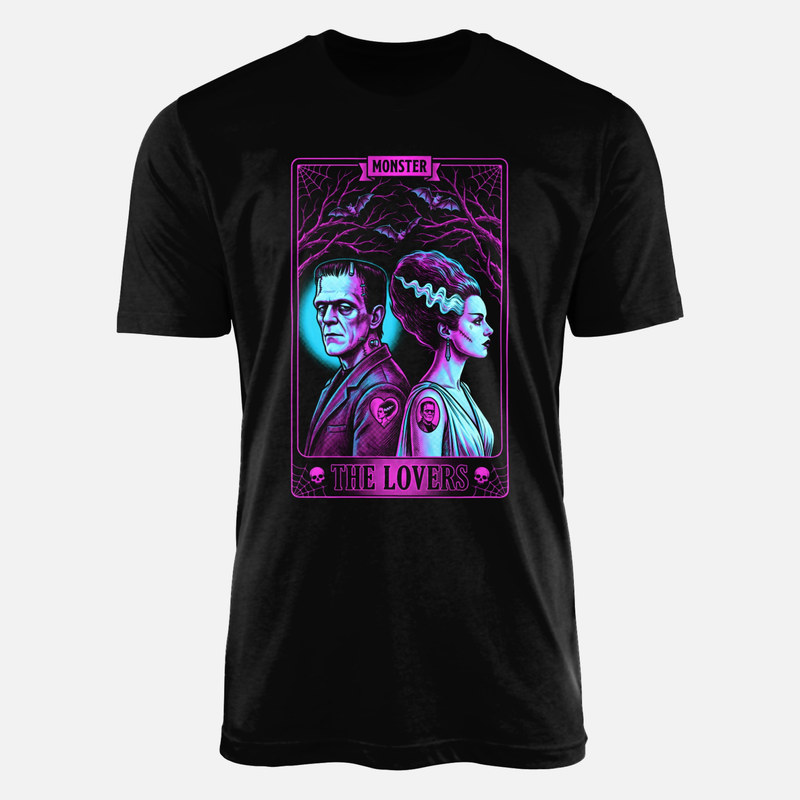 T-shirts: Monster The Lovers Tarot