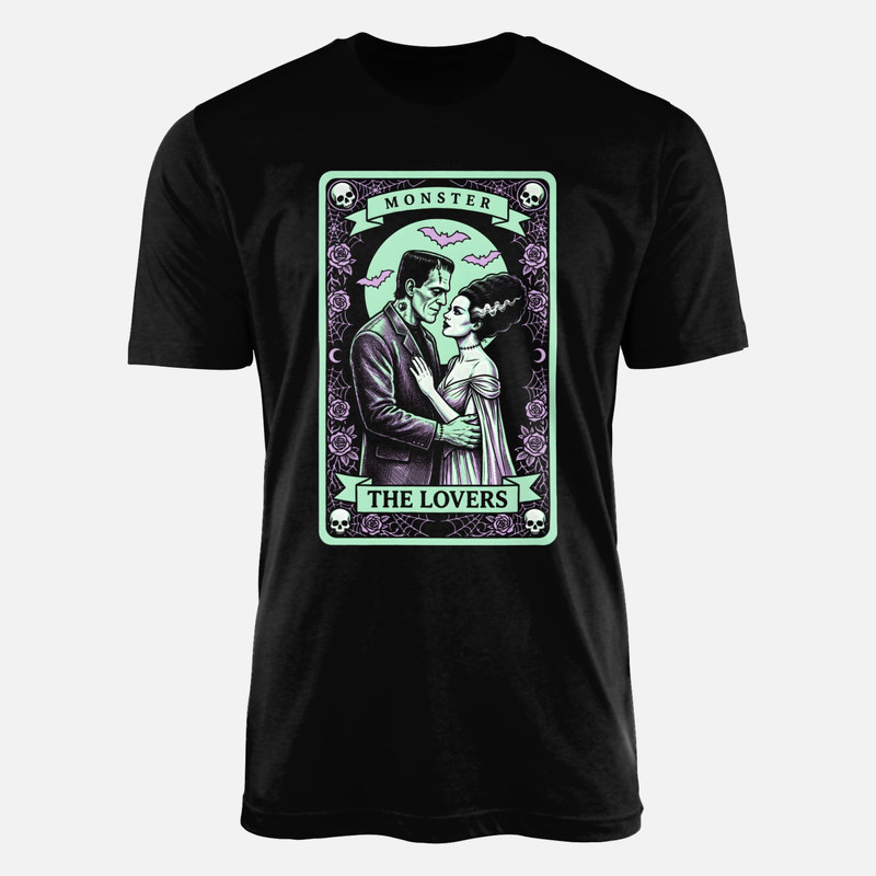 T-shirts: Monster The Lovers Tarot Card