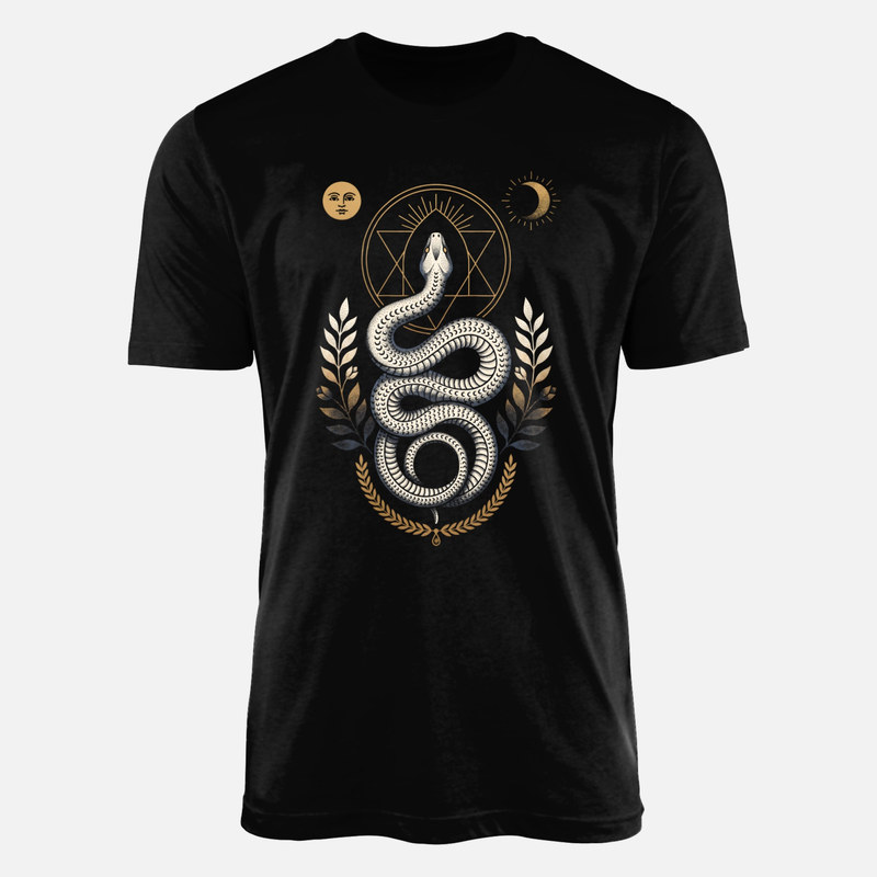 T-shirts: Mystic Snake & Sacred Geometry