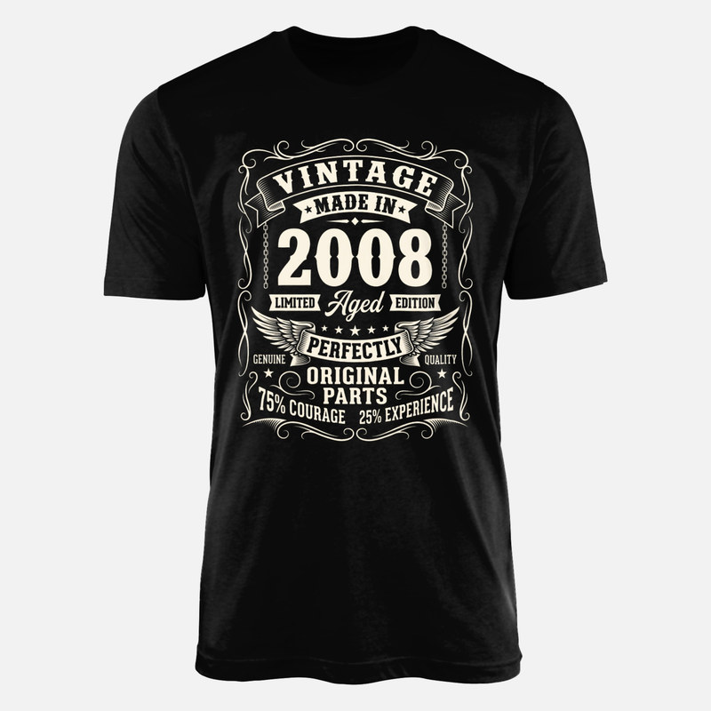 T-shirts: Made in 2008 Vintage Aged Edition