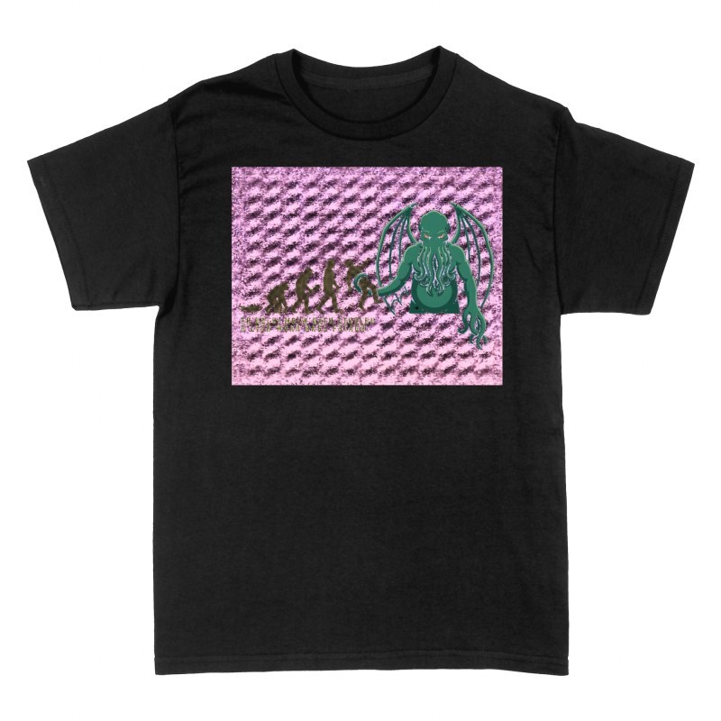 T-shirts: Cthulhu Human Evolution