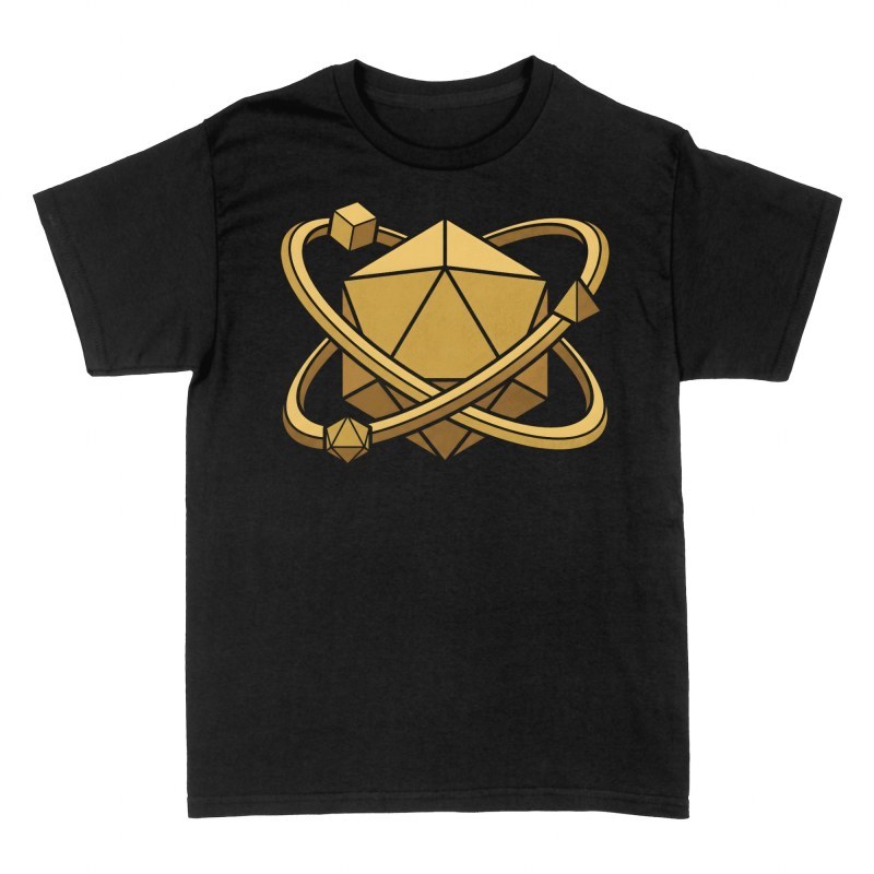 T-shirts: RPG Dice Atom Science Fusion