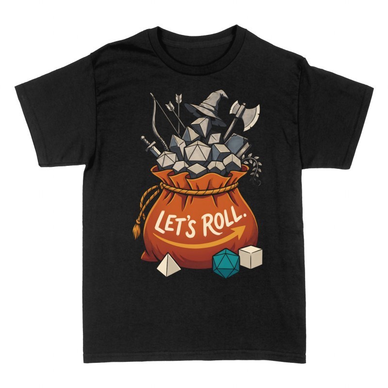 T-shirts: Let's Roll Dice Bag