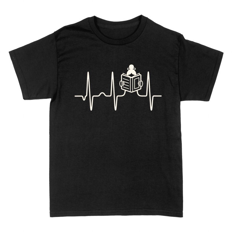 T-shirts: Reading Book Heartbeat