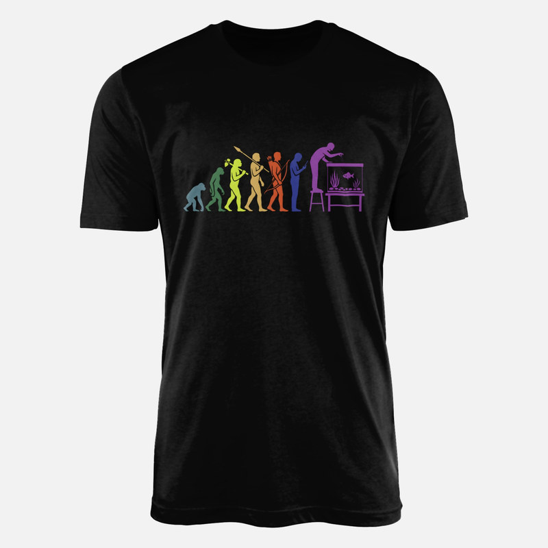 T-shirts: Aquarist Evolution