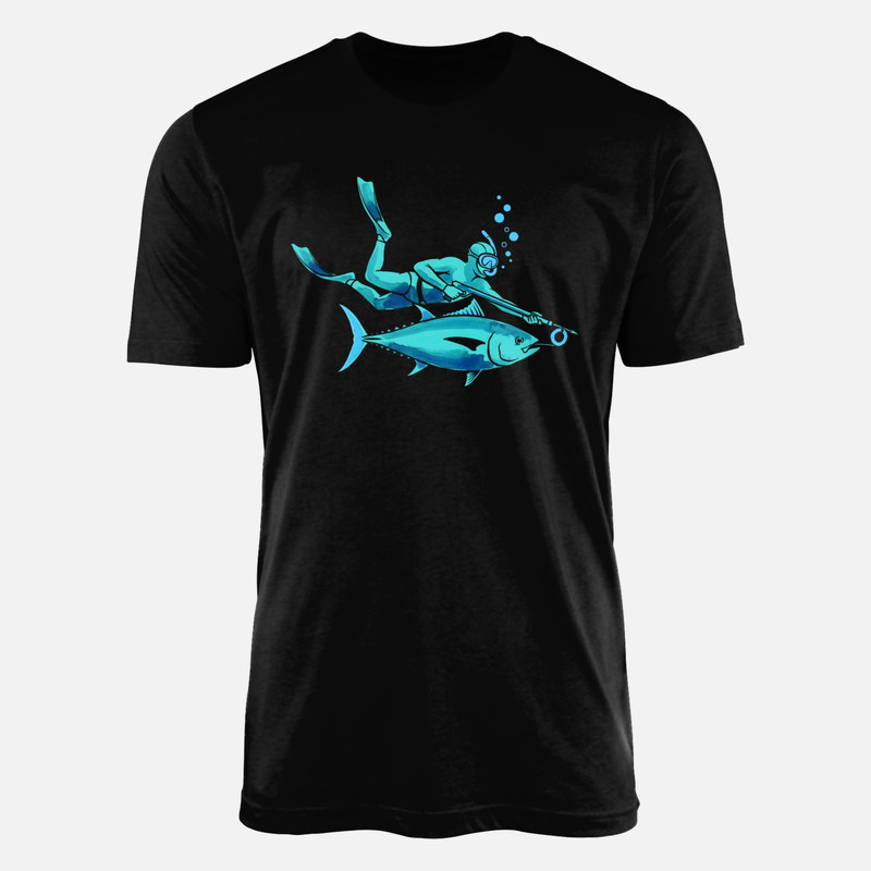 T-shirts: Spearfisher and Tuna